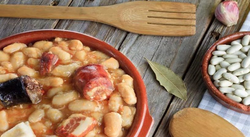 Fabada asturiana, plato saludable