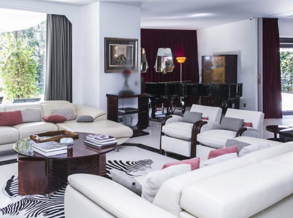 Interior de la casa de Jorge Javier Vázquez