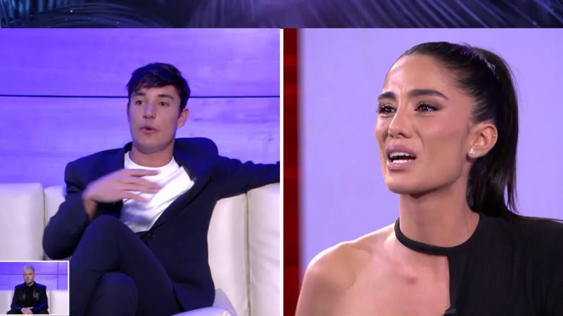 Javi y Claudia discuten