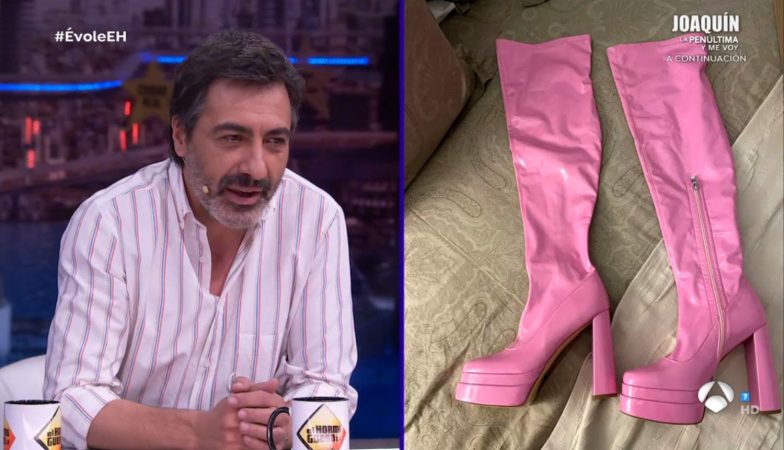 Las botas de Juan del Val en El Hormiguero