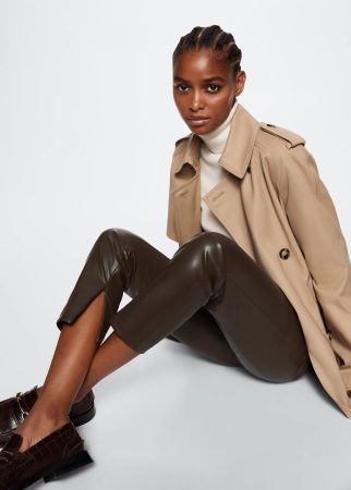 Leggings split de Mango