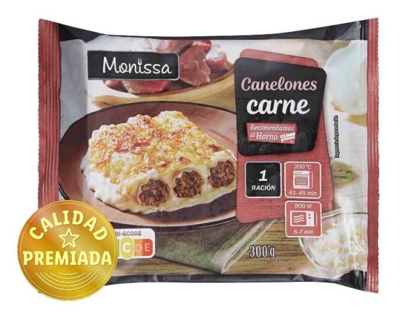 Canelones de carne MONISSA