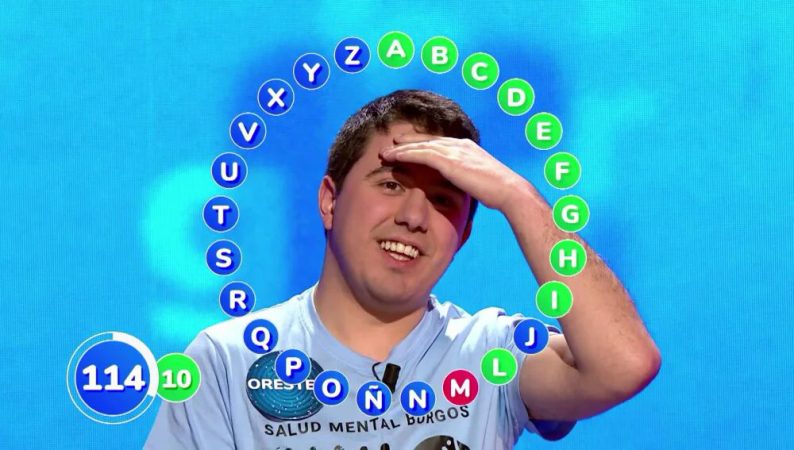 Orestes en Pasapalabra