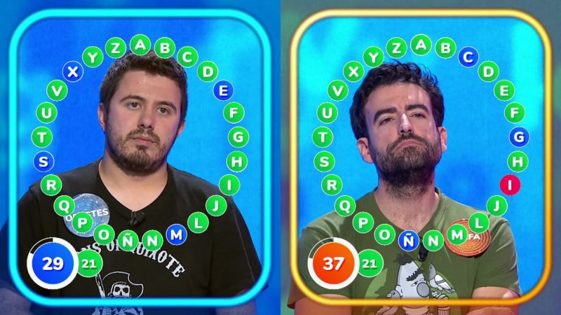 Orestes y Rafa en Pasapalabra Merca2.es