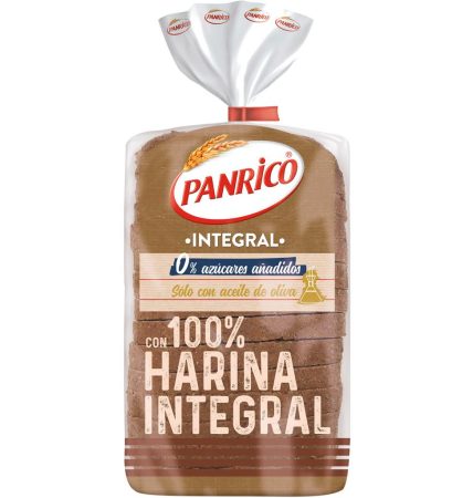Pan de molde integral Panrico