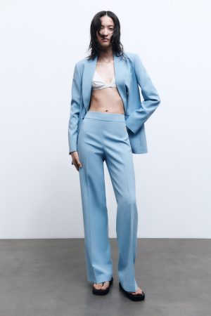 Pantalón high waist de Zara