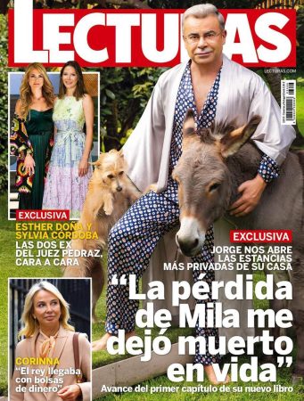 Portada de Lecturas con Jorge Javier Vazquez en su nueva casa Merca2.es