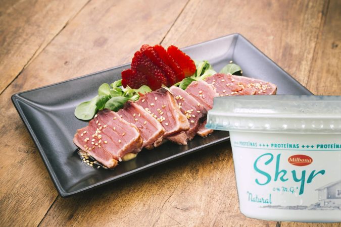 Skyr y Tataki de atún de Lidl