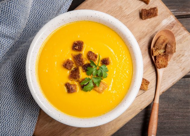 Sugerencia de presentación del puré de Arguiñano