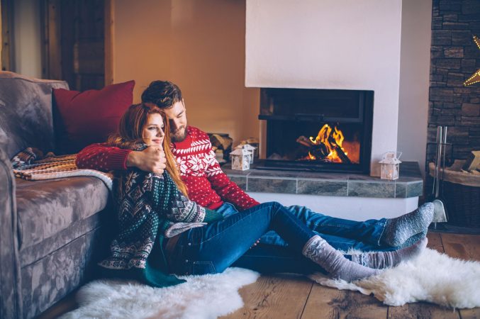 Usa una chimenea para ahorrar calefaccion