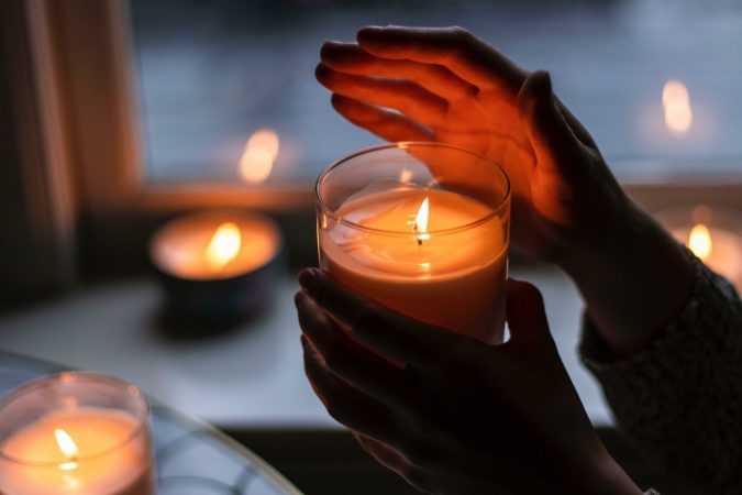 Utiliza velas para ahorrar en calefacción