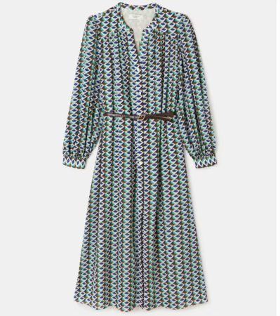 Vestidos de manga larga de El Corte Inglés con los que irás bien en cualquier evento 8 Merca2.es Vestido largo de mujer con cuello mao Merca2.es