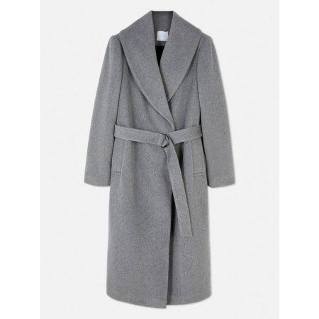 Abrigo de Primark largo cruzado