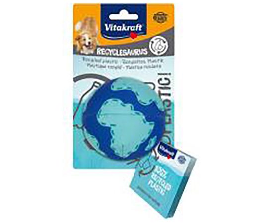 Juguete canino dino pelota azul VITAKRAFT 1 ud