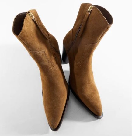 Estas botas de Mango son ideales para la llegada de la primavera y son una ganga 61 Merca2.es Botín piel serraje