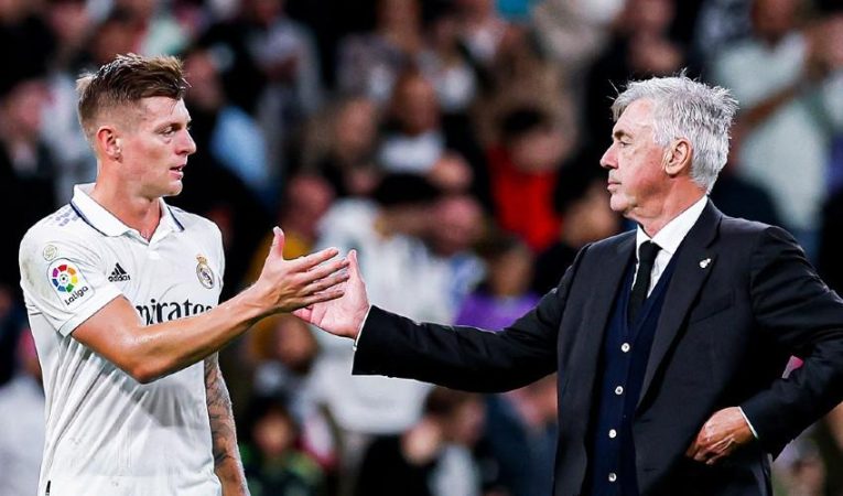Ancelotti afirmó que Kroos ya había tomado una decisión
