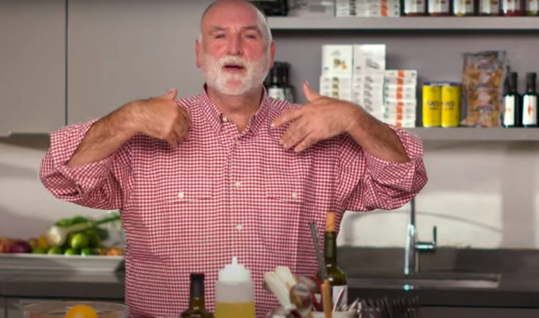 José Andrés, su postre estrella: con pocos ingredientes, pero con mucho sabor