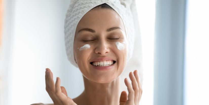 Cosméticos que contienen vitaminas