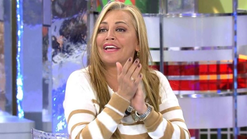 Belén Esteban se lo estaba pasando bien