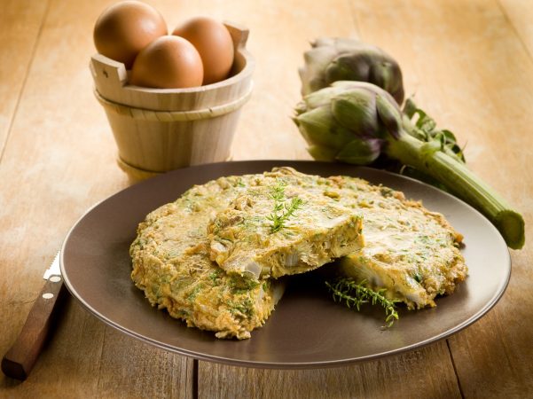 tortilla de alcachofas Merca2