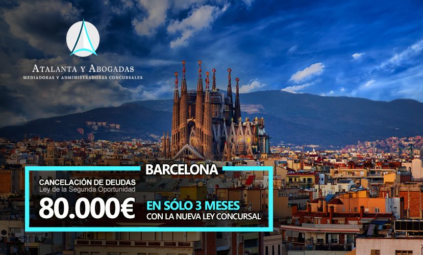 Atalanta y Abogadas cancela 80.000 euros en Barcelona en 3 meses en el Juzgado de lo Mercantil número 11