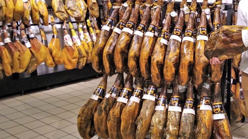 Empaque de jamón ibérico 50% raza ibérica en Carrefour