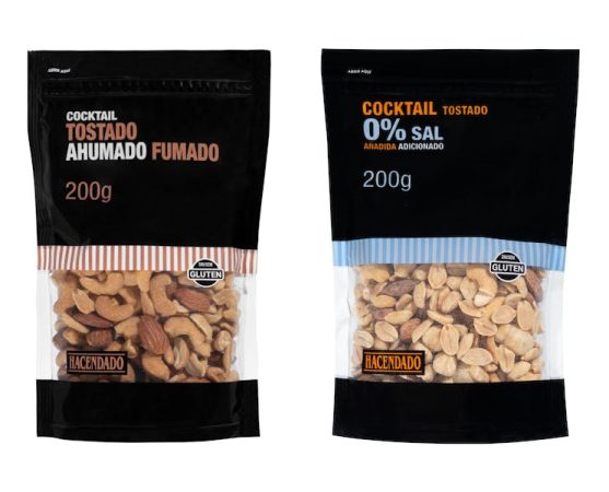 Cocktail tostado y sin sal de Mercadona