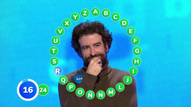 El buen humor de Rafa en Pasapalabra Merca2.es