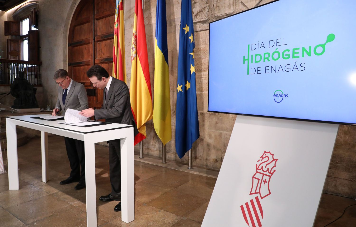 Enagás invertirá 575 millones en la Comunidad Valenciana por el corredor de hidrógeno verde H2Med