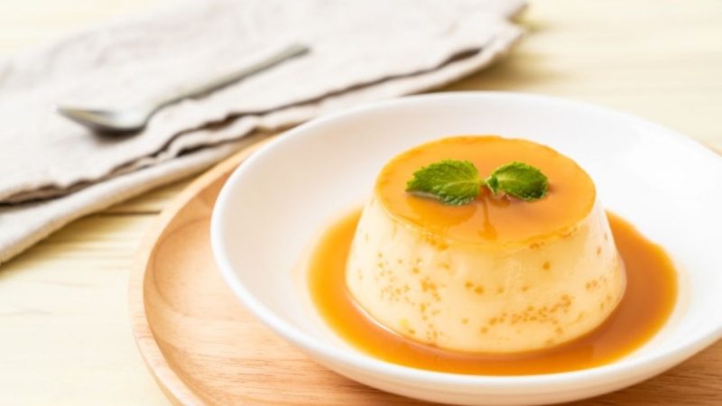 Algunos tipos de flanes dulces existentes