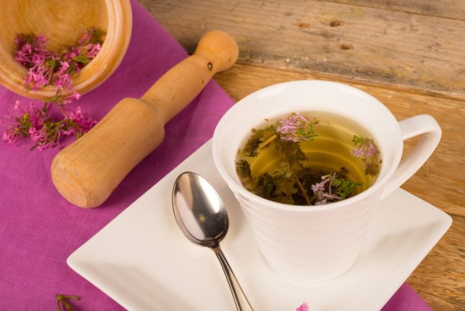 Té de raíz de valeriana