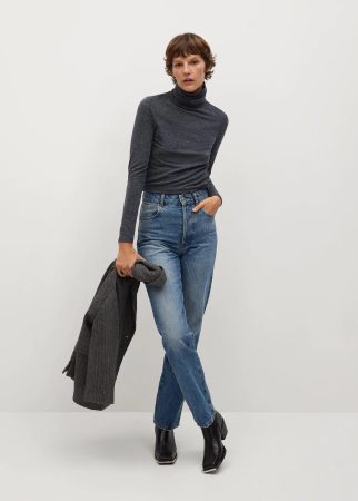 Jersey de cuello alto de Mango