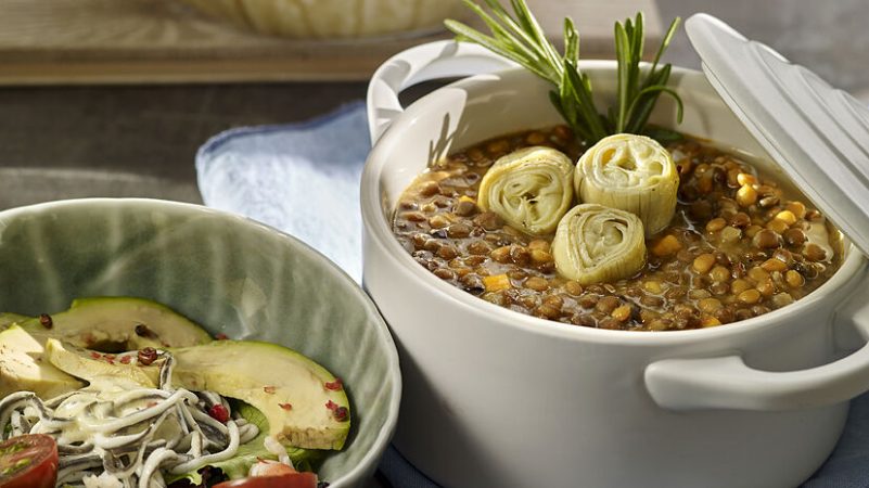 Ingredientes de las lentejas de José Andrés