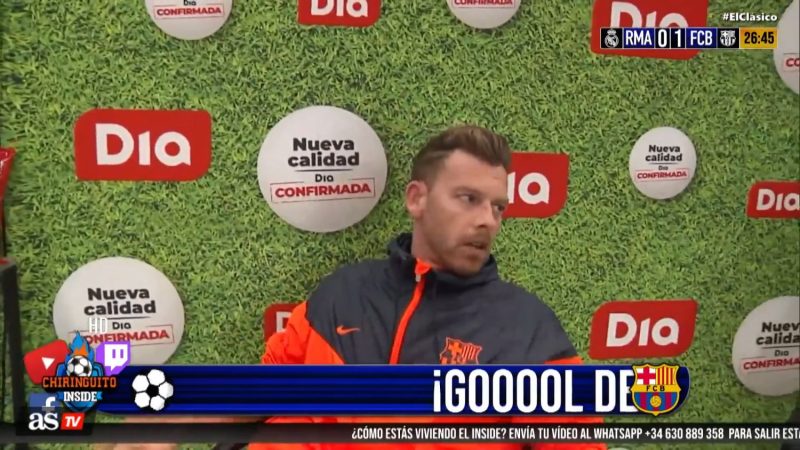 Jota Jordi recibe una reprimenda de Josep Pedrerol