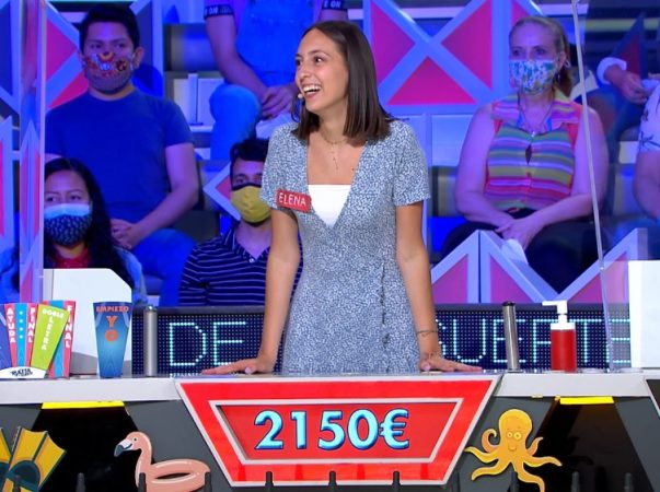 Durante la emisión del jueves 16, Elena logra zafarse de la quiebra por su rapidez