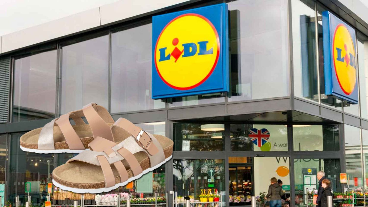 Las sandalias de mujer de Lidl a un precio que ni Primark