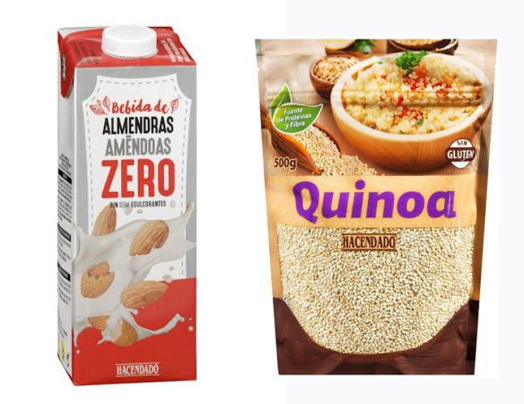 Leche de almendras y quinoa de Mercadona