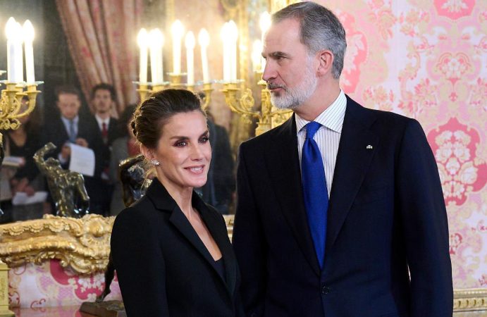 Los Reyes de España en la Casa Real