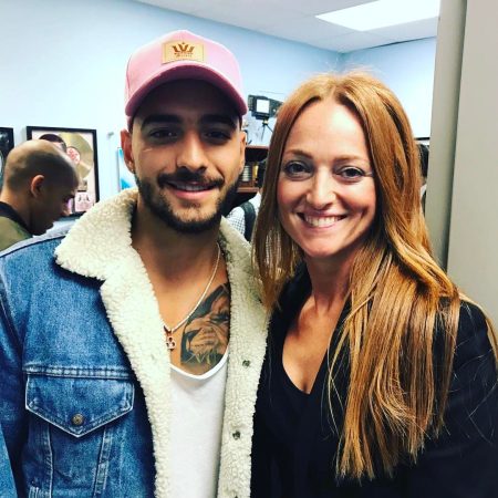 Maluma y Mireia Carrillo