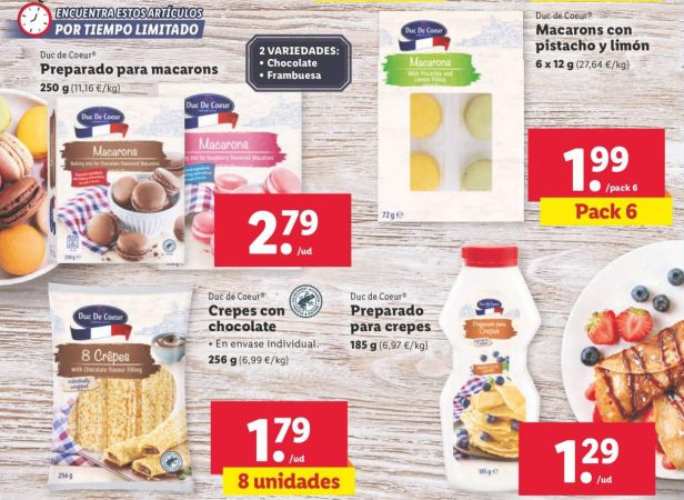 Mas dulces franceses de Lidl 1 Merca2.es