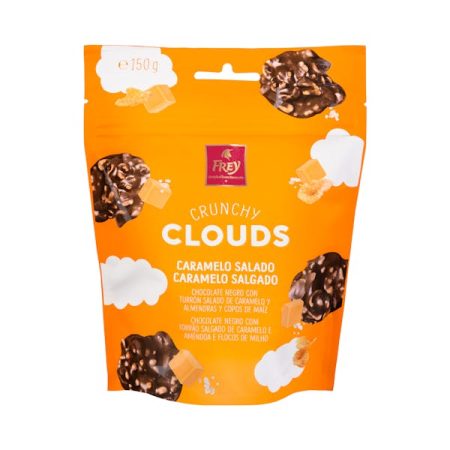 Las novedades de Mercadona que como siempre arrasarán en la cesta de la compra 48 Merca2.es Chocolate negro Crunchy Clouds Frey con caramelo salado, al precio Mercadona