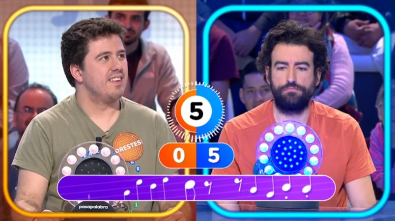 Orestes y Rafa en La pista musical