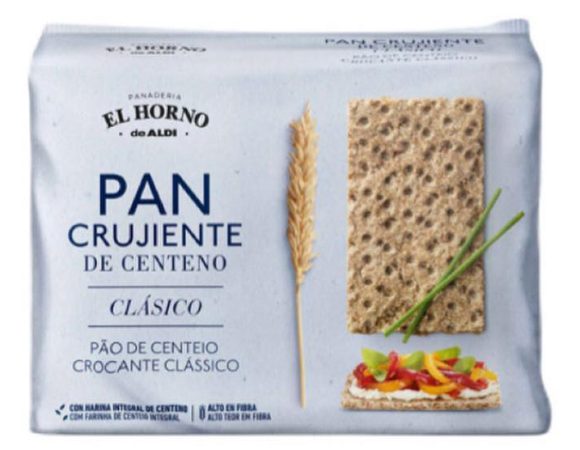Pan crujiente de centeno El Horno de Aldi