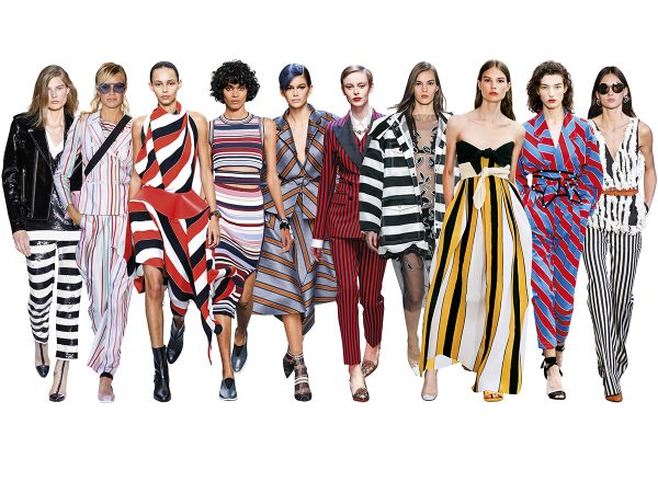 El estampado de rayas, de preferencia verticales