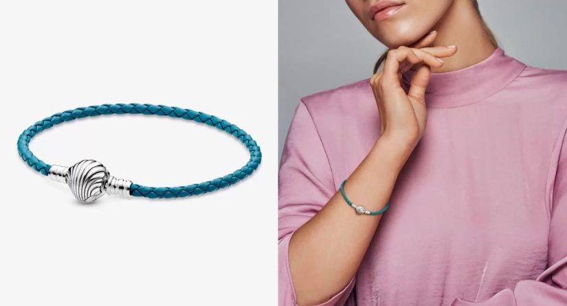 Las pulseras de Pandora por menos de 50 euros que son perfectas para regalar a tus amigas 49 Merca2.es Pulsera de Pandora con cierre de concha Merca2.es