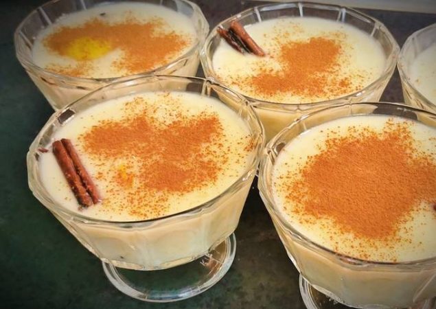 Pasos para la elaboración del arroz con leche