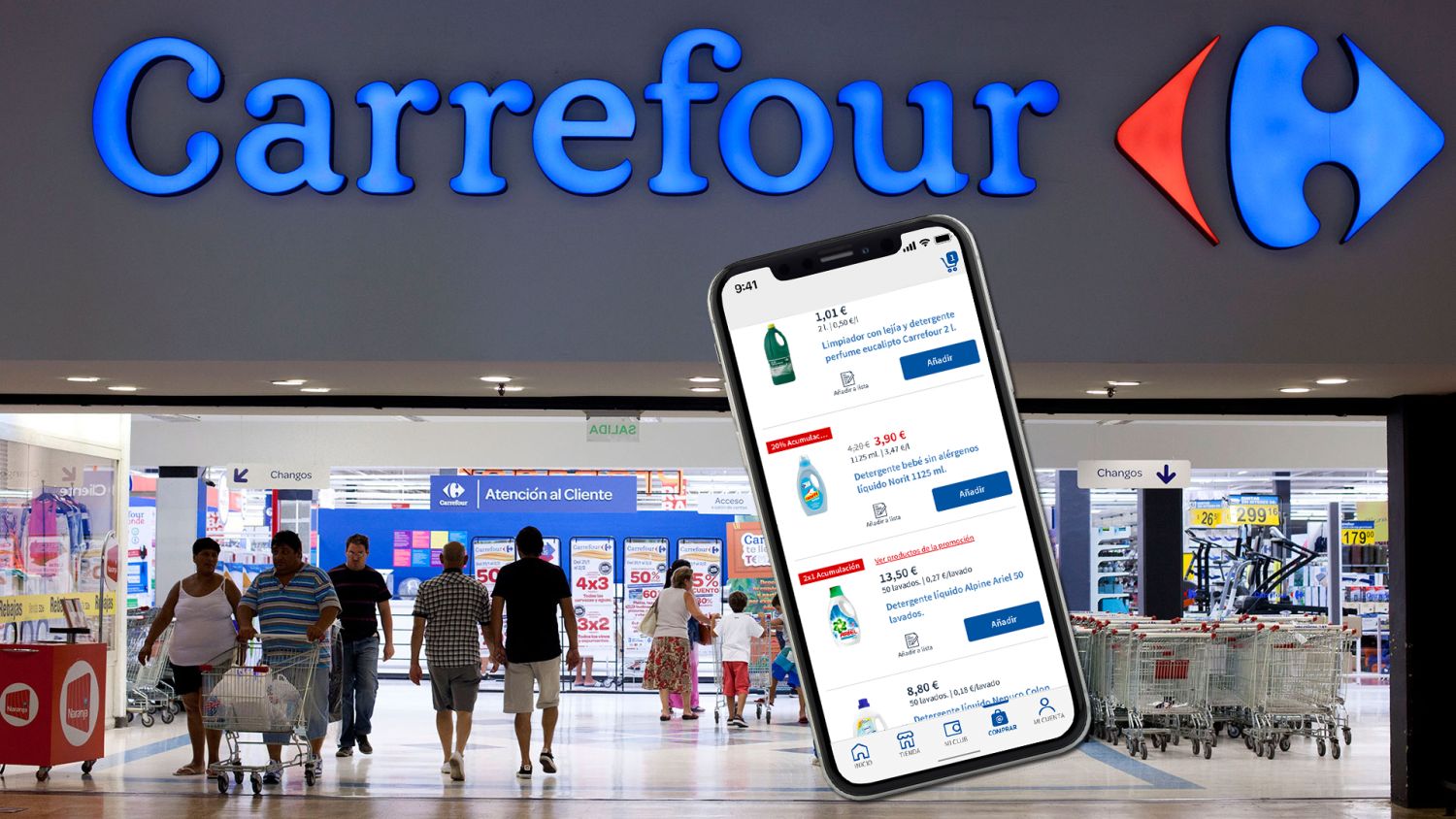 La tarea pendiente de Carrefour en su compra online