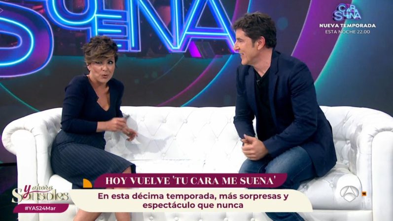 Sonsoles Ónega entrevistando a Manel Fuentes