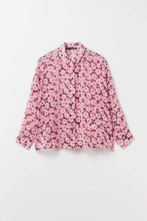 Camisera Georgette de Stradivarius