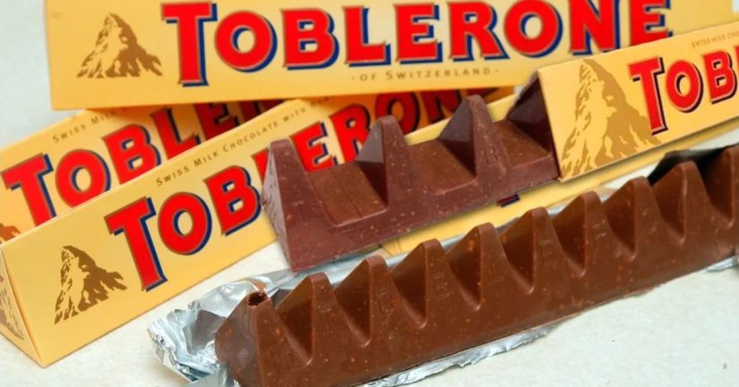 Toblerone ha sido víctima de la reduflación